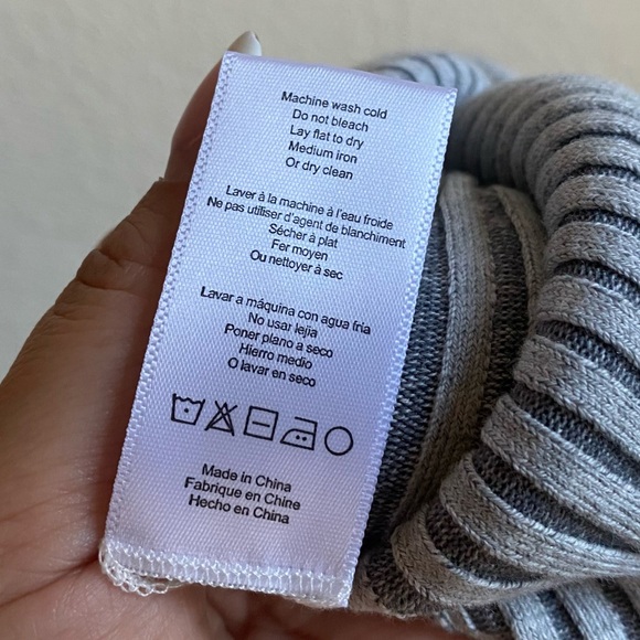 Lunya Cozy Cotton Silk Ribbed Leggings Mellow Grey Heather - Picture 9 of 10